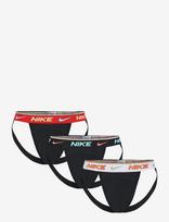 NIKE Underwear - Cotton Stretch Jock Strap 3Pk - Sportinės kelnaitės - Pilka