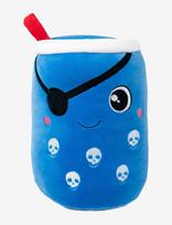 Teddykompaniet - Kramis, Bubble Tea, Pirat, 30 Cm - Pliušinis žaislas - Mėlyna