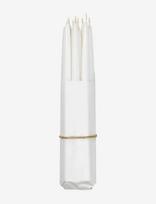 Broste Copenhagen - Smooth Taper Candle - Žvakė - Balta