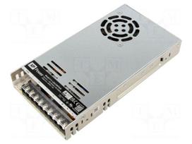 Power supply: switching | for building in | 350W | 48VDC | 7.4A | OUT: 1