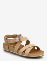 Timberland - Malibu Waves Backstrap Sandal Medium Beige Nubuck - Platforminės basutės - Smėlio