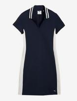 PUMA Golf - W Pique Golf Dress - Sportinė suknelė - Tamsiai mėlyna