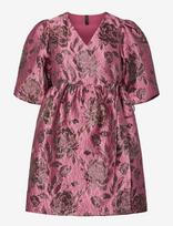 YAS - Yasmarie 2/4 Wrap Dress - D2D - Trumpa suknelė - Rožinė