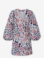 YAS - Yaskelly 7/8 Wrap Dress - D2D - Trumpa suknelė - Rožinė