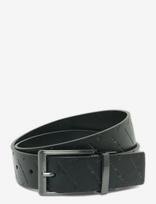 Armani Exchange - Plate Belt - Klasikinis diržas - Juoda