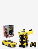 Jada Toys - Transformers Rc Converting Bumblebee - Nuotolinio valdymo žaislai - Geltona