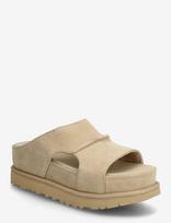 UGG - W Goldenstar Hi Cutout Slide - Platforminės basutės - Smėlio