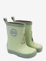 Mikk-line - Wellies 3D Patch - Barefoot - Guminiai batai be pamušalo - Žalia