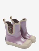 Mikk-line - Wellies Short Metallic - Barefoot - Guminiai batai be pamušalo - Rožinė