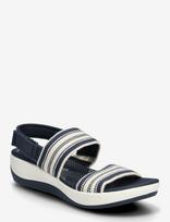 Clarks - Arla Stroll D - Platforminės basutės - Tamsiai mėlyna