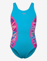 Speedo - Hyperboom Splice Muscleback One Piece - Maudymosi kostiumėlis - Mėlyna