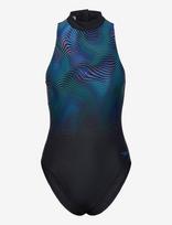 Speedo - Print Hydrasuit One Piece - Sportinis maudymosi kostiumėlis - Juoda