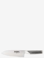GLOBAL - Santokukniv 16 Cm - Santoku peilis - Sidabro