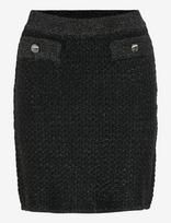 Vila - Vimalay Short Knit Skirt - Trumpas sijonas - Juoda