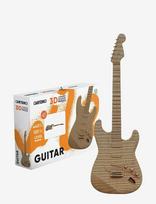 Cartonic - Cartonic 3D Puzzle Guitar - Medinė figūrėlė - Ruda