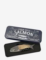 Balvi - Corkscrew, Wild Salmon, Tin - Butelių atidarytuvai ir vyno kamščiai - Marga / raštuota