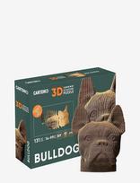 Cartonic - Cartonic 3D Puzzle Bulldog - Medinė figūrėlė - Ruda