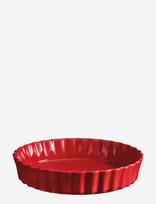 Emile Henry - Deep Flan Dish - 24 Cm - Pyragams - Raudona