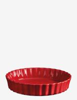 Emile Henry - Deep Flan Dish - 28 Cm - Pyragams - Raudona