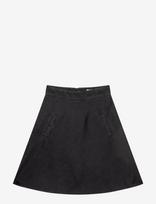 Mads Nørgaard - Dyed Denim Stelly Skirt - Trumpas sijonas - Juoda