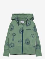 Geggamoja - College Hoodie Green Tiger - Džemperis - Žalia