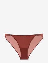 Understatement Underwear - Mesh Tanga Briefs - Kelnaitės - Raudona