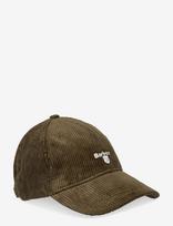 Barbour - Barbour Preston Cord Cap - Kepurė - Chaki spalva