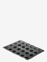 Silikomart - Air Plus 15 Fiberglass Siliconee Mould N.24 Round Ø40 H16 - Keksiukų formelės - Juoda