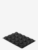 Silikomart - Air Plus 18 Fiberglass Siliconee Mould N.20 Round Ø48 H 22 - Keksiukų formelės - Juoda