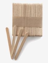 Silikomart - Beech Wood Sticks For Icecream 100Pcs - Ledų kaušeliai - Ruda