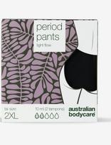 Australian Bodycare - Period Pants Midi Light Flow - Mėnesinių kelnaitės - Juoda