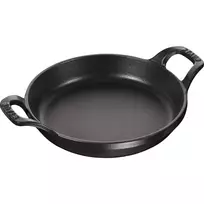 Round baking dish Staub Black 750 ml