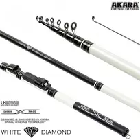 Teleskopinė meškerė AKARA WHITE DIAMOND MF TX-20, 2,10 m, 5-25 g (WD-210MF)