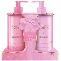 „Baylis & Harding“ jojobos, vanilės ir migdolų aliejaus rankų priežiūros rinkinys – dovanų rinkinys rankų priežiūrai (2 vnt.)