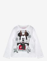 Mickey Mouse - Tshirt - Ilgarankoviai marškinėliai - Balta