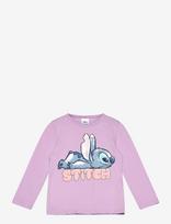 Lilo & Stitch - Tshirt - Ilgarankoviai marškinėliai - Rožinė