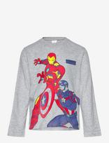 Marvel - Tshirt - Ilgarankoviai marškinėliai - Pilka