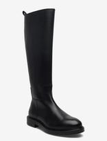 Bianco - Biaadda Knee High Boot Smooth Leather - Ilgaauliai batai - Juoda
