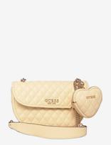GUESS - Atabey Convertible Xbody Flap - Rankinė per petį - Geltona