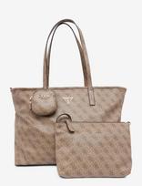 GUESS - Power Play Ii Large Tech Tote - Talpi rankinė - Smėlio
