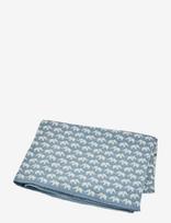 Smallstuff - Baby Blanket Ao Elephants, Merino Wool, Blue - Kūdikių antklodė - Mėlyna
