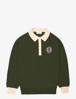 Prohibited - Cup Knitted Jersey - Polo marškinėliai ilgomis rankovėmis - Žalia
