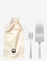 Kay Bojesen - Cake Set, 5 Pcs, Matte Steel, Grand Prix - Torto peilis - Sidabro