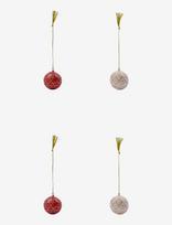 House Doctor - Ornaments, Hdmach, Red;Rose - Kalėdiniai žaisliukai ir eglutės aksesuarai - Raudona