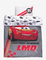 Cars - Bed Linen Junior Cars 4042 - 100X140, 40X45 Cm - Patalynės komplektas - Raudona