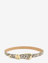 Malina - Azelia Buckle Leather Belt - Laisvalaikio diržas - Kreminė spalva