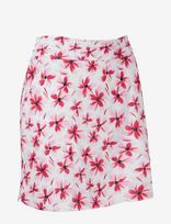 FootJoy - Floral Print Knit Skort - Sportinis sijonas - Balta