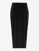 Calvin Klein - Plisse Midi Skirt - Iki kelių ir midi sijonai - Juoda