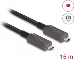 Aktyvus optinis USB-C laidas vaizdo, duomenų ir maitinimo perdavimui DeLOCK 84179 15 m