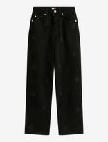 Tommy Jeans - Layla Hr Slim Str Cr Ei6085 - Tiesaus kirpimo džinsai - Juoda